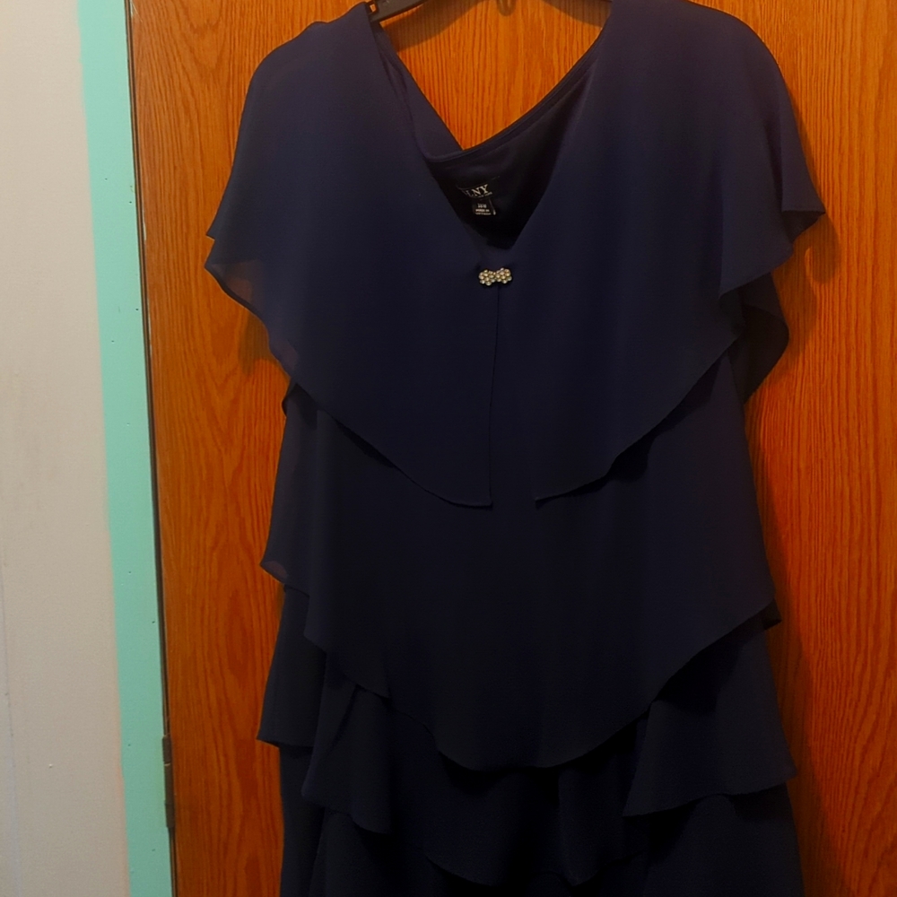 Navy blue dress